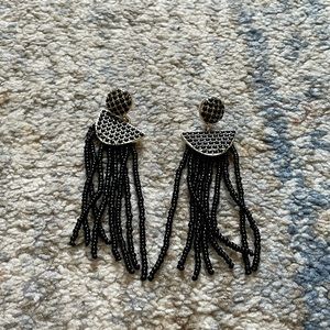 Baublebar bead black earrings